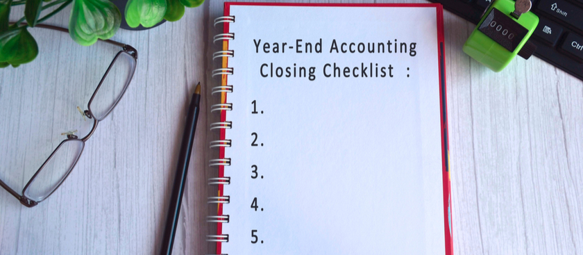 Year End accounting closing Checklist