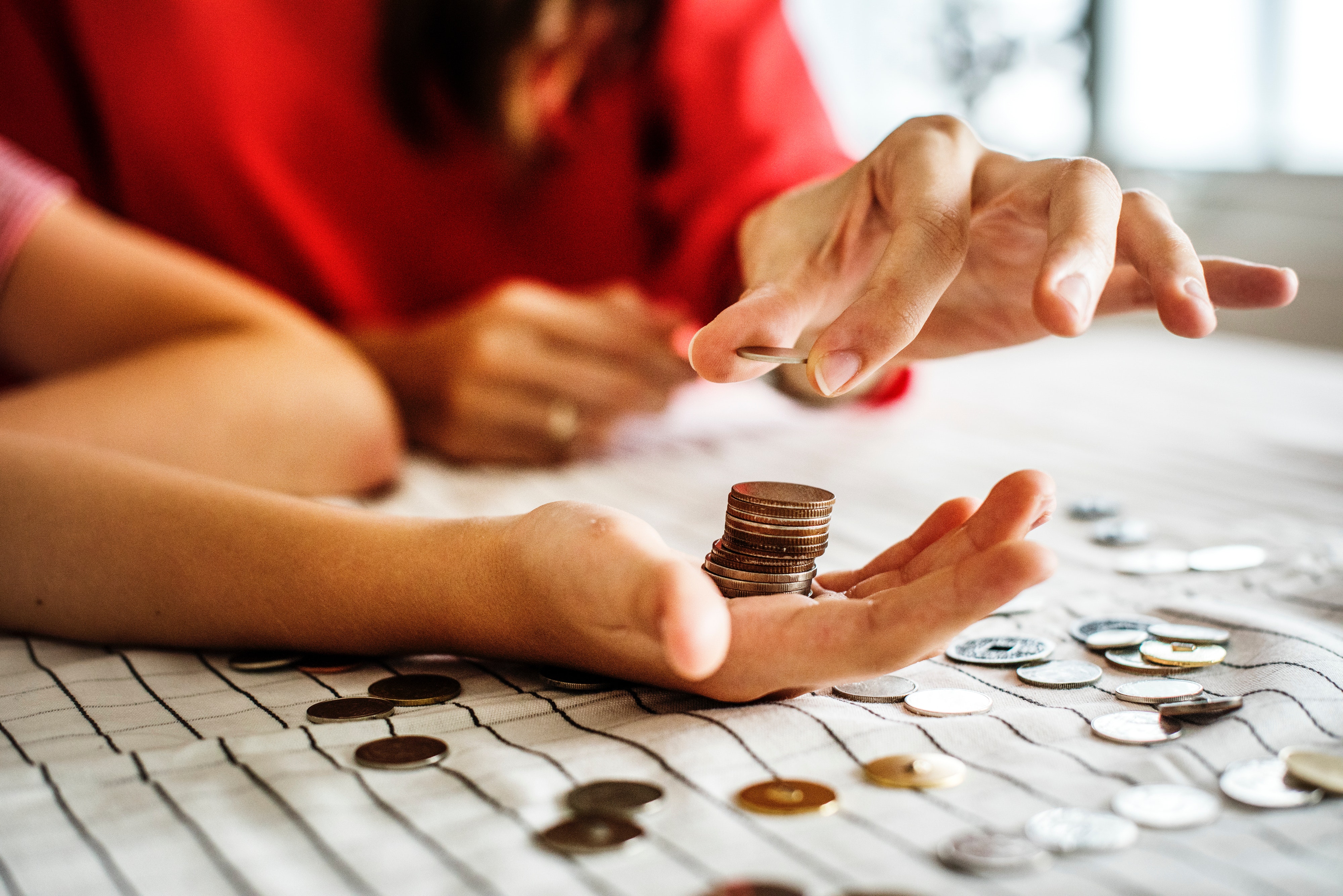 Collecting coins