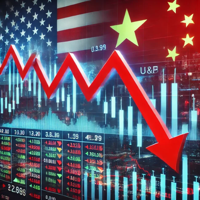 Market Jitters: S&p 500 Correction Amid Trade War Turmoil